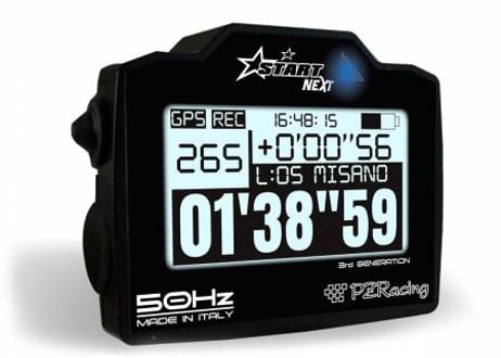ディーラー在庫有り　PZRACING GPSラップタイマー+GPSロガー　Start Next 400 Gps Laptimer 50HZ Wifi　(日本語マニュアル付き）