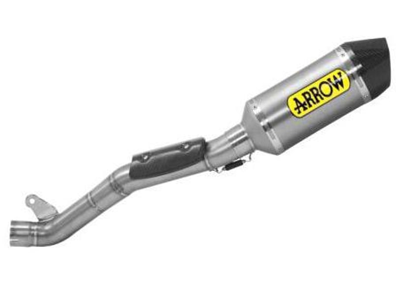 zx-10r リンクパイプ➕チタンサイレンサー Arrow ZX-10・R/RR 2016-2020 リンクパイプサイレンサー チタン 711