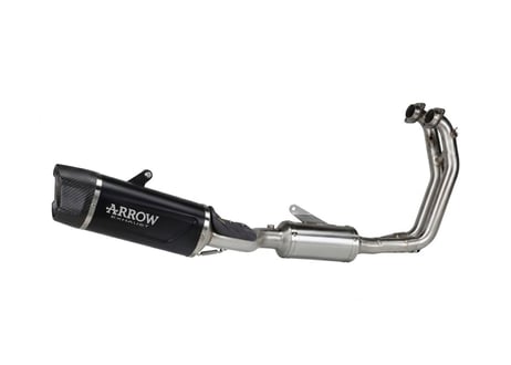 ARROW ダークアルミニウム INDY RACE EVO コンプリートエキゾーストシステム アプリリア RS 660 2025-2026