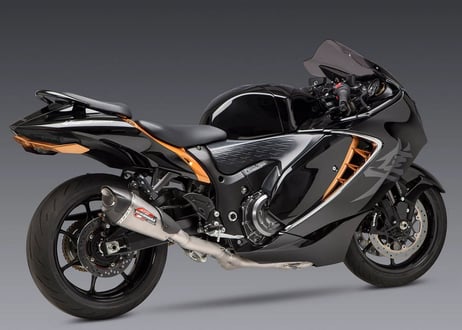 YOSHIMURA フルエキゾーストシステム RACING AT2 SUZUKI GSX-1300 R HAYABUSA 2021-2023
