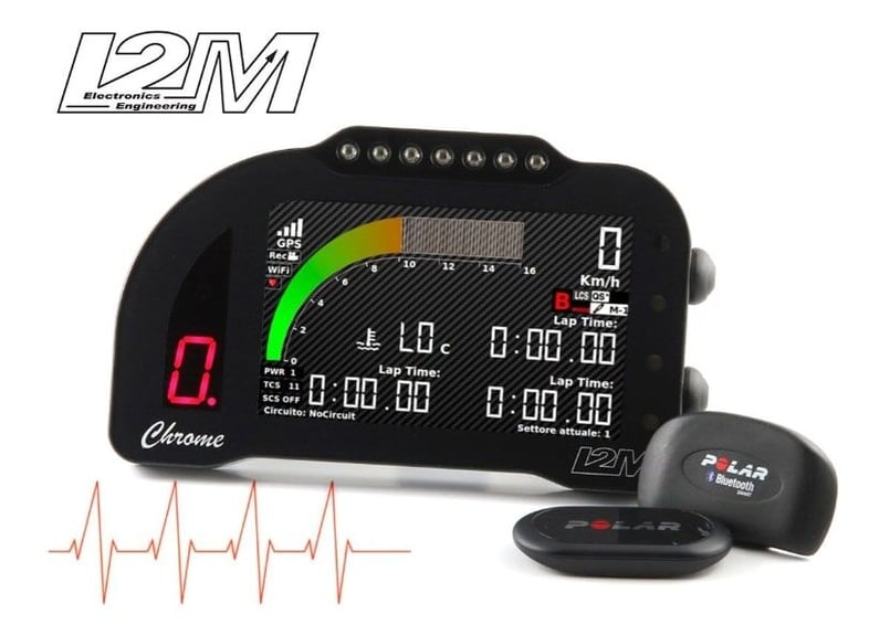 ディーラー在庫有 I2M CHROME Pro2 ラップタイマー付きデジタル