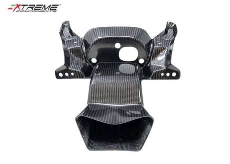 CARBON DASHBOARD FRAME + INTAKE TUBES EXTREME COMPONENTS YAMAHA R1 / M 20-25