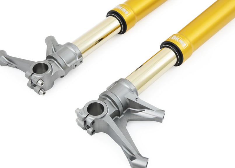ディーラー在庫有り OHLINS レーシングフロントフォーク YAMAHA