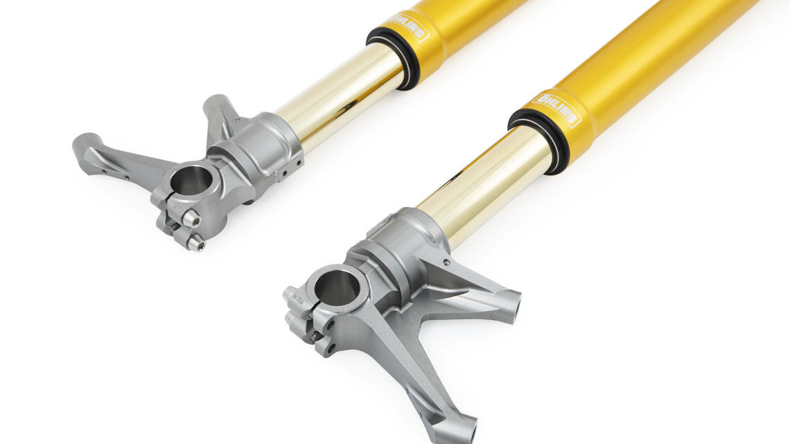 ディーラー在庫有り OHLINS レーシングフロントフォーク YAMAHA