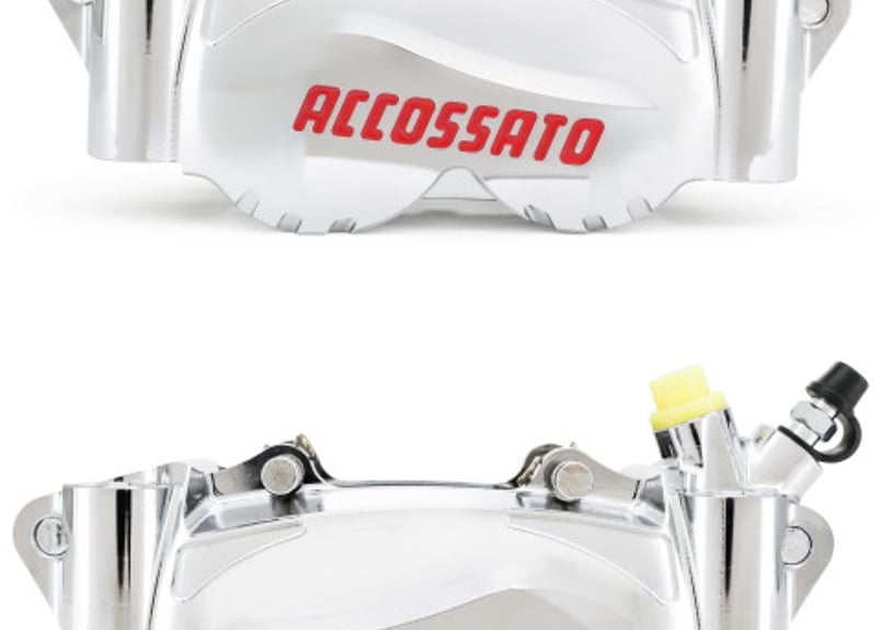 ACCOSSATO CNC ラジアル ブレーキ キャリパー 100MM 左右セット パッド