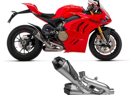 ARROW スリップオン　フルチタン サイレンサーキット DUCATI PANIGALE V4/R 2018-2022　71162PK