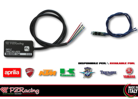 在庫有り　PZRacing ダッシュボード用GPSレシーバー 　LP700  汎用　ZX-10R ZX-6R GSX-R1000R CBR1000RRなど(日本語マニュアル付き)