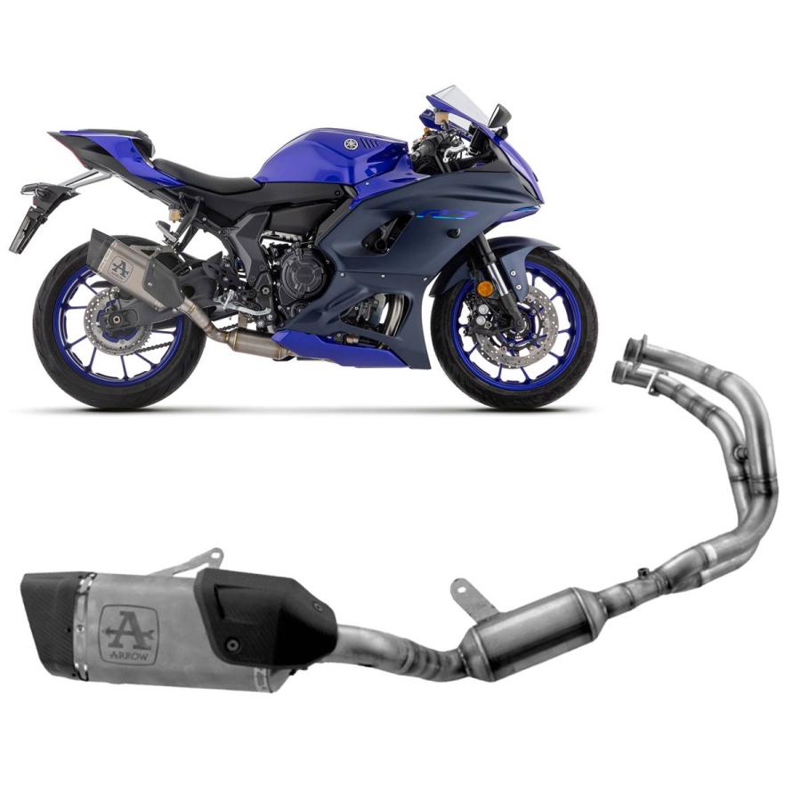 Arrow YAMAHA YZF-R7 2021-2024 フルシステム フルチタン カーボン