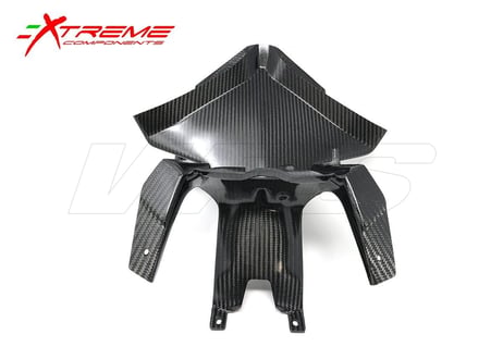 CARBON DASHBOARD FRAME + INTAKE TUBES EXTREME COMPONENTS DUCATI PANIGALE V4/S/R