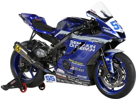 Arrow YAMAHA YZF-R6 2017-2024 フルシステム Competition フルチタン WSSレプリカ Indy Race Evo カーボン エンドキャップ