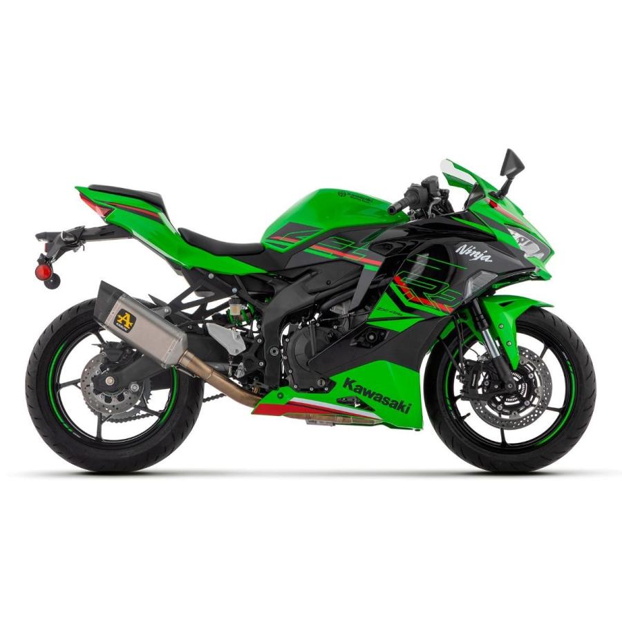 Arrow Kawasaki ZX-4R 2024 フルシステム ステンレス/チタン カー