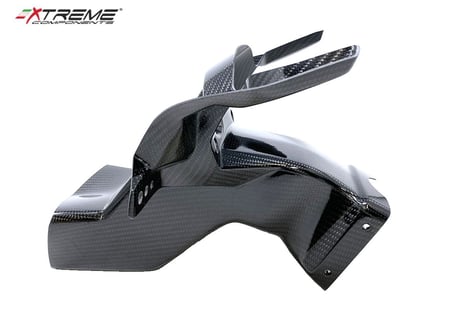 CARBON DASHBOARD FRAME + INTAKE TUBES EXTREME COMPONENTS YAMAHA R1 / M 20-25