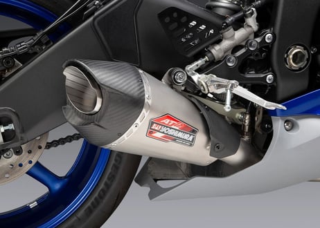 YOSHIMURA AT2 フルエキゾーストシステム RACING STAINLESS STEEL YAMAHA R6 2006-2020