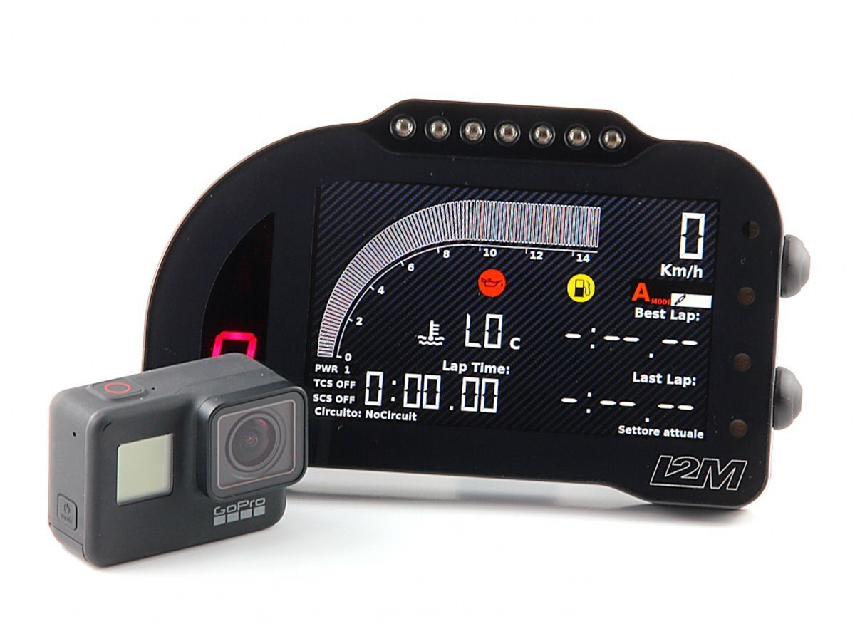 ディーラー在庫有 I2M CHROME Plus2ラップタイマー付きデジタル