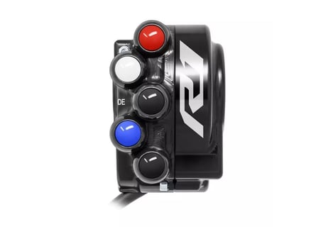 JETPRIME ヤマハYZF-R1 2020-2023用 右ハンドルバースイッチ