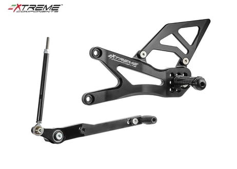 EXTREME BLACK ALUMINUM STANDARD GP EVO SHIFT バックステップ HONDA CBR 1000 RR-R 20-25