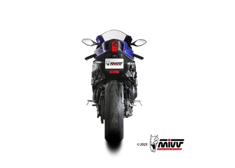 MIVV フルエキゾーストシステム X-M5 BLACK STEEL YAMAHA YZF-R9 2025