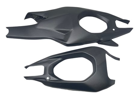 ディーラー在庫有り　EXTREME COMPONENTS MATTE CARBON SWINGARM PROTECTIONS DUCATI PANIGALE V4 / S 2025