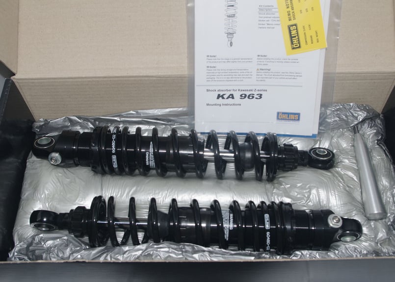 在庫有り OHLINS BLACKLINE KA963 KAWASAKI 旧Z系 Z1R / 在庫有り OHLINS BLACKLINE KA963 KAWASAKI 旧Z系 Z1R /