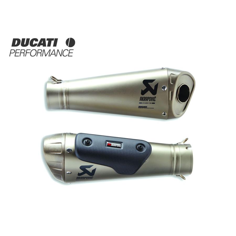 ディーラー在庫有り DUCATI PERFORMANCE AKRAPOVIC レーシングサイレ