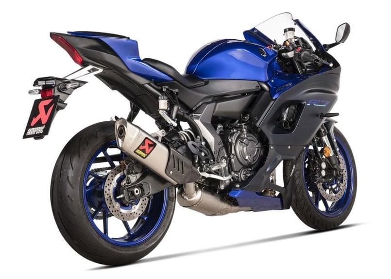 YZF-R7 アクラポヴィッチ フルエキ チタン エキパイのみ ディーラー在庫有り AKRAPOVIC フルエキゾーストマフラー チタン