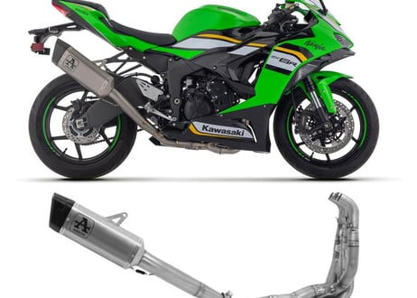 Arrow フルシステム　Competition Racing Arrow Pista　Kawasaki ZX-6R 636 2024-2025　フルチタン