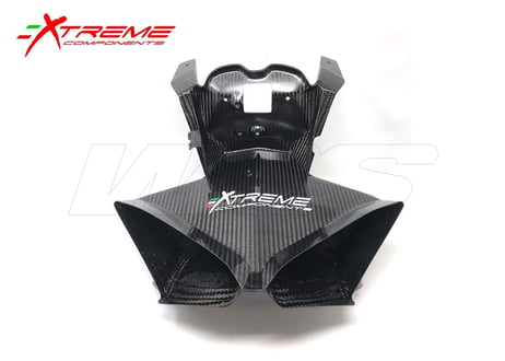 CARBON DASHBOARD FRAME + INTAKE TUBES EXTREME COMPONENTS DUCATI PANIGALE V4/S/R