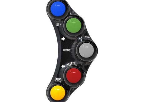 JETPRIME  カワサキNinja ZX-10R用ストリートバージョン左ハンドルバースイッチ