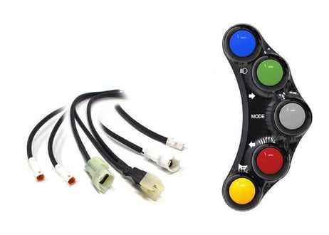 JETPRIME  カワサキNinja ZX-10R用ストリートバージョン左ハンドルバースイッチ