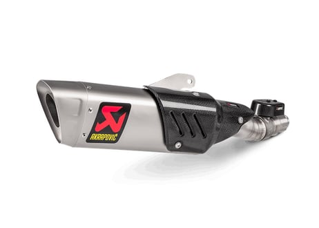 ディーラー在庫有り　AKRAPOVIC　チタンスリップオンサイレンサー　YAMAHA YZF-R6 2017-2024