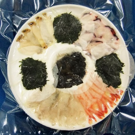 天然黒鮑入り冷しゃぶセット(金とき米付）