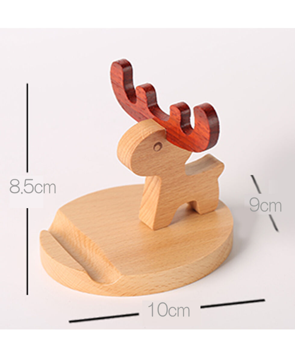 木製トナカイ・携帯スタンド | Le Attridee SELECT