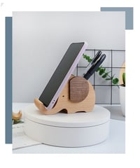 木製エレファント・携帯タンド