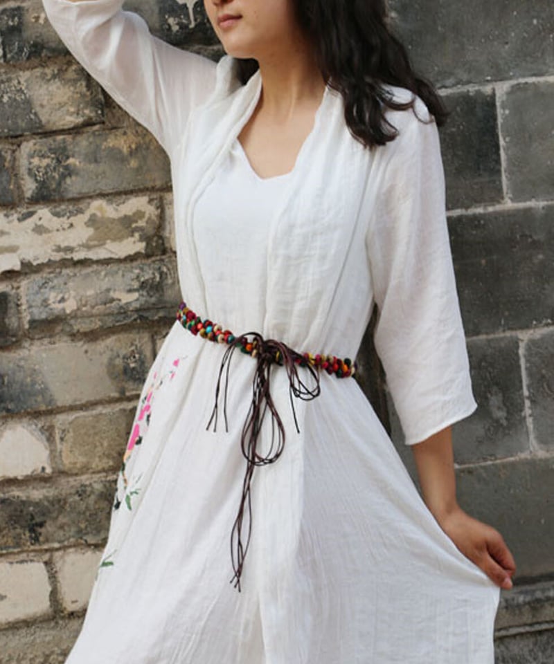 エスニック・ハンドメイドベルト | Le Attridee SELECT