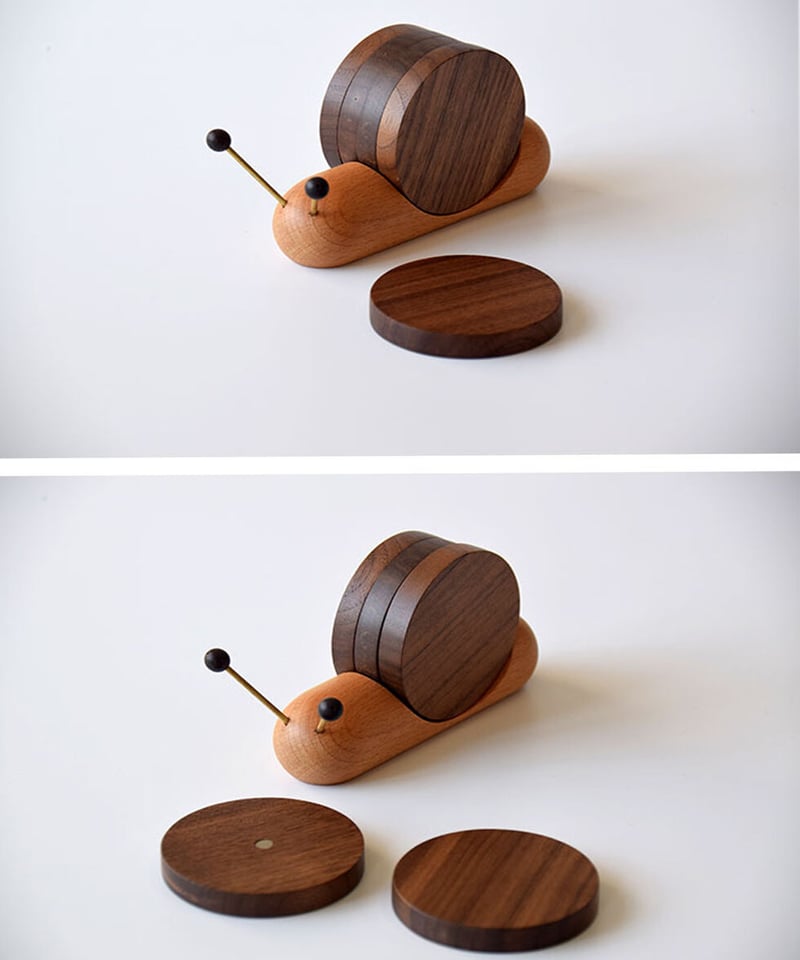 かたつむり・コースター | Le Attridee SELECT