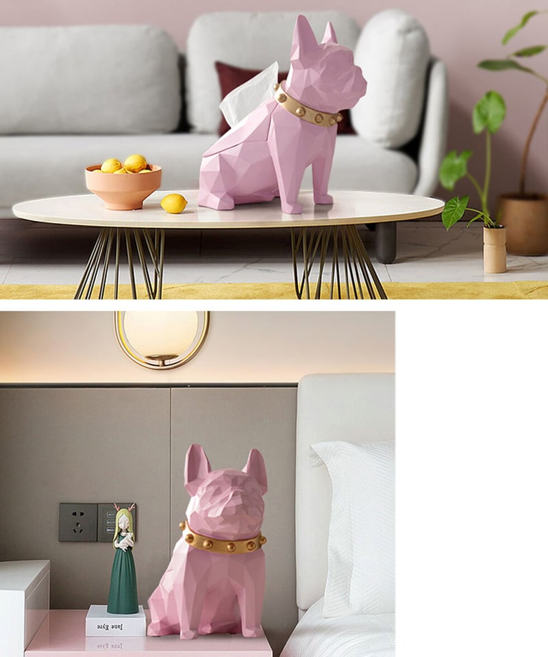 パグ・ポケットティッシュケース | Le Attridee SELECT