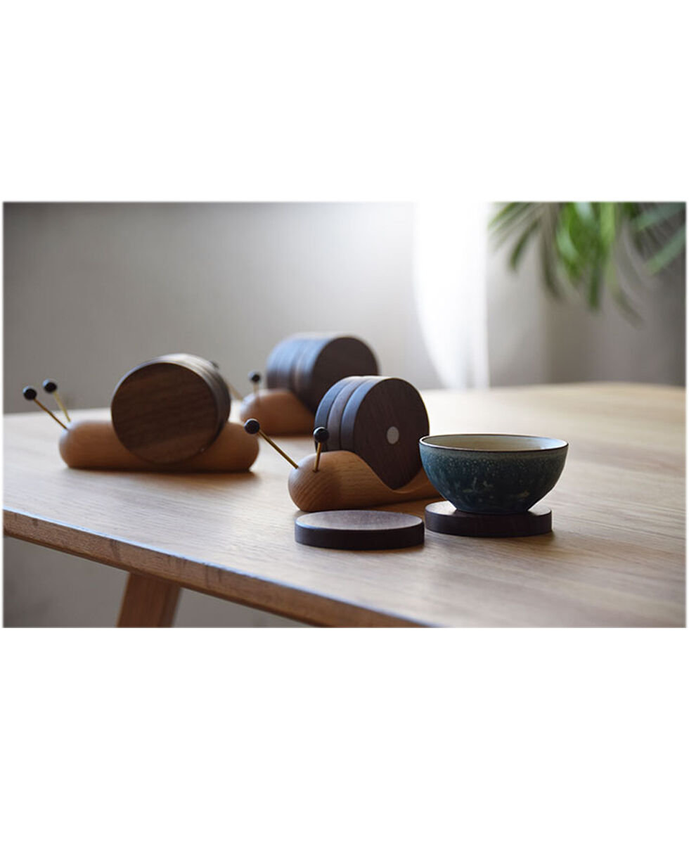 【かたつむり】ページ かたつむり・コースター | Le Attridee SELECT