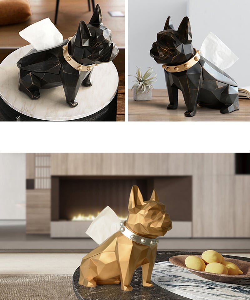 ポケットティッシュケース　パグ　小物入れ　ポーチ バッグチャーム　犬 忠犬もちしば ミニティッシュポーチ エスケイジャパン