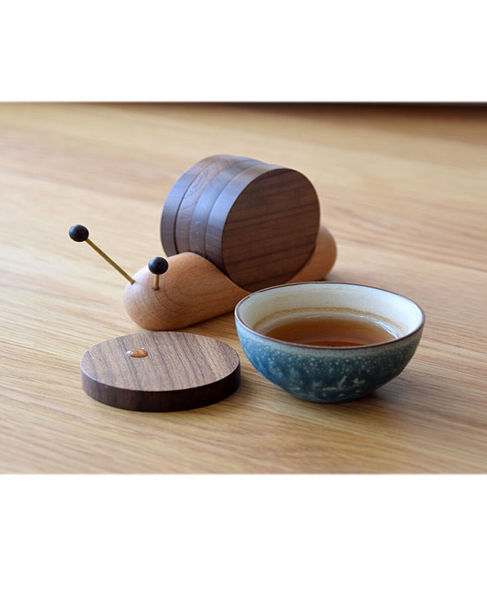 【かたつむり】ページ かたつむり・コースター | Le Attridee SELECT