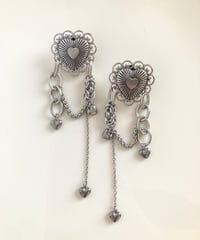 heart dress chain