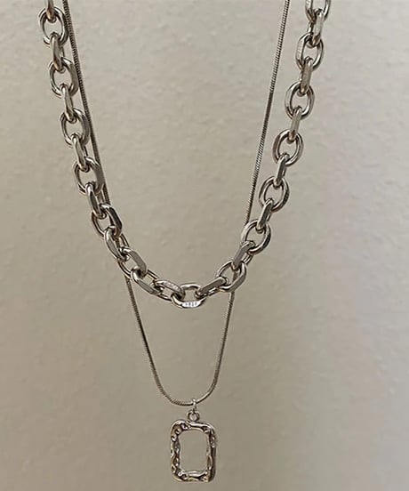 2pc set necklace（stainless）