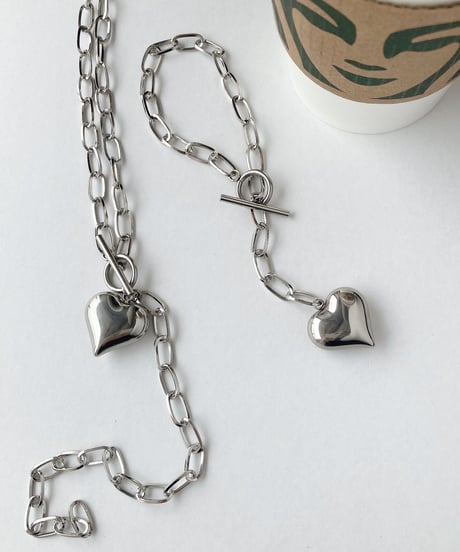 cinema heart necklace
