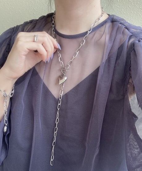 cinema heart necklace