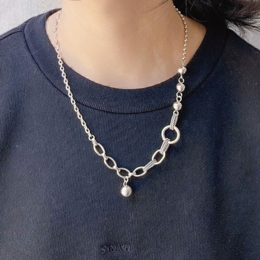 最新の激安 mix chain necklace 【silver925pt】 | LAUGHTER その他