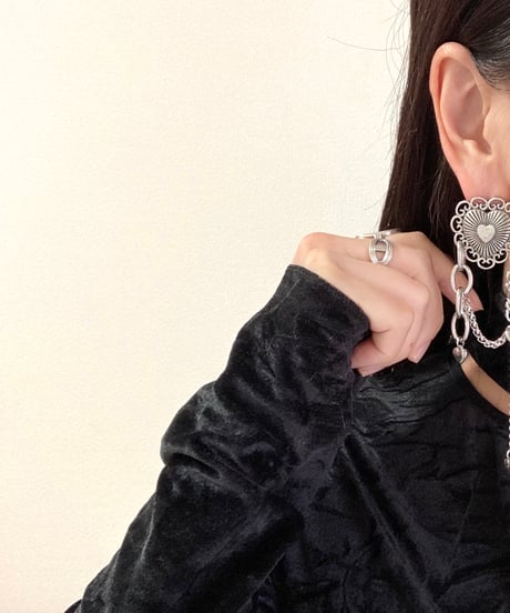 heart dress chain