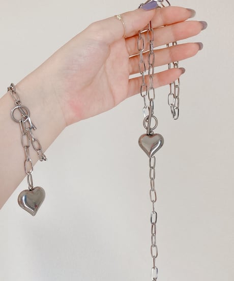 cinema heart necklace