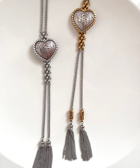 【12】Heart Tie Necklace