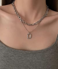 2pc set necklace（stainless）