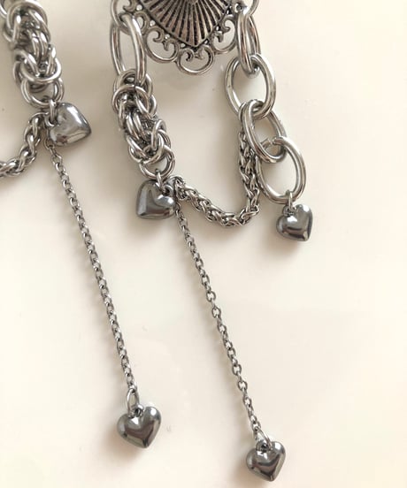 heart dress chain