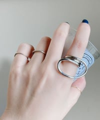 way ring【silver 925pt】